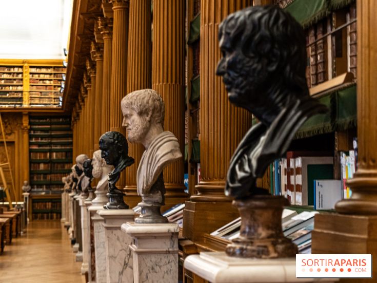 La bibliothèque Mazarine à l'Institut de France - les photos  -  A7C2122 HDR