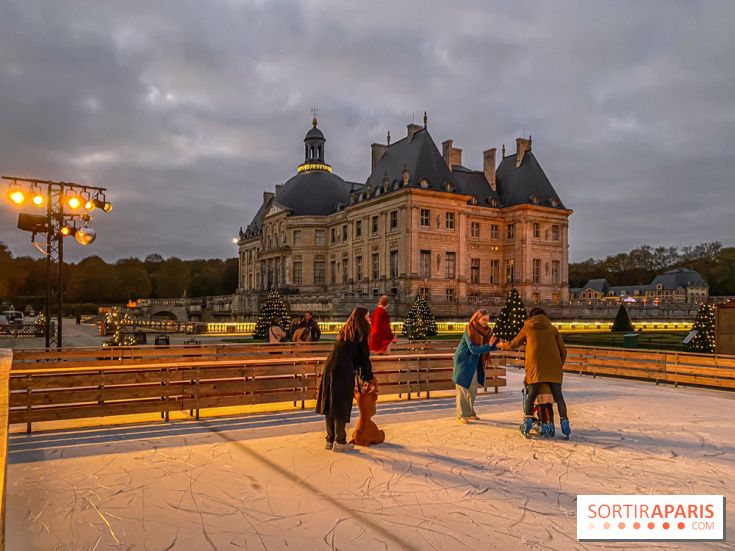 Noël 2024 au Château de Vaux-le-Vicomte : une expérience magique avec une patinoire
