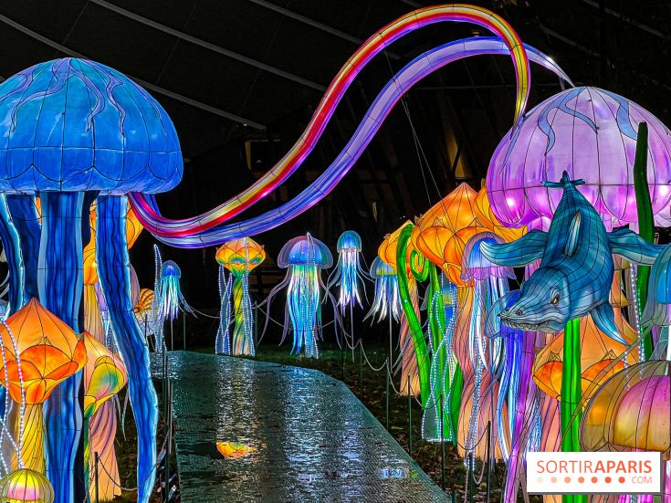 Festival des Lanternes 2024 : le bal des dinosaures, le parcours lumineux du Jardin d'Acclimatation - visuel