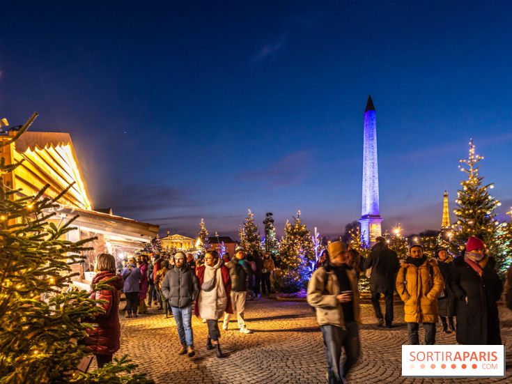 Le Marché de Noël de la Place de la Concorde à Paris