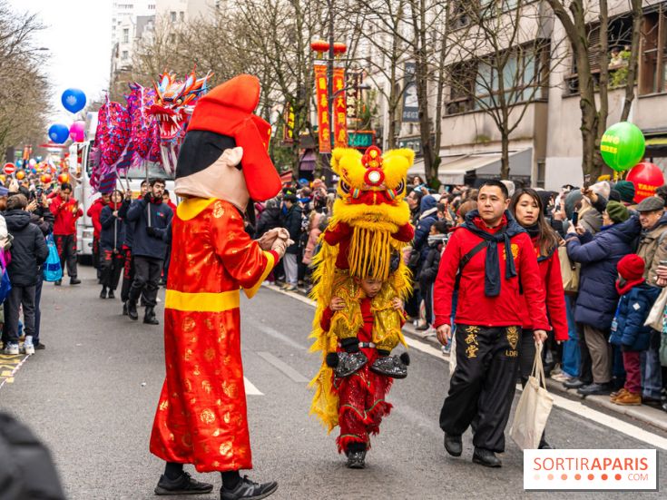 Défilé du Nouvel an Lunaire - Chinois 2025 Paris 13e - les photos