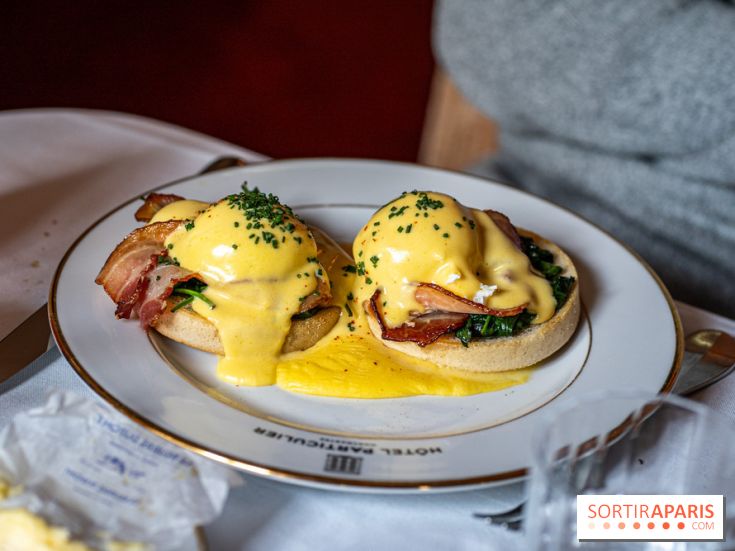 Le brunch confidentiel de l'Hotel Particulier de Montmartre - oeufs benedicte