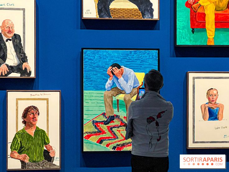 David Hockney : la plus grande exposition retrospective de l'artiste à la Fondation Louis Vuitton - IMG 8589 jpg