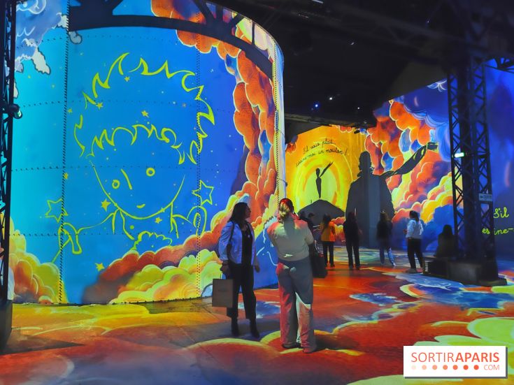 Le Petit Prince, l'odyssée immersive : un voyage poétique et coloré à vivre à l'Atelier des Lumières