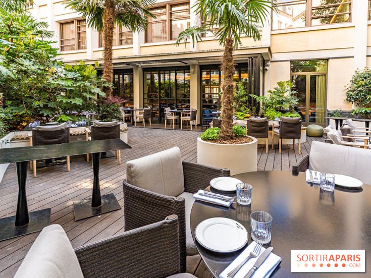 Pimpan, nouveau restaurant à Paris dans le Quartier Latin – Cuisine française moderne à Dame des Arts - terrasse