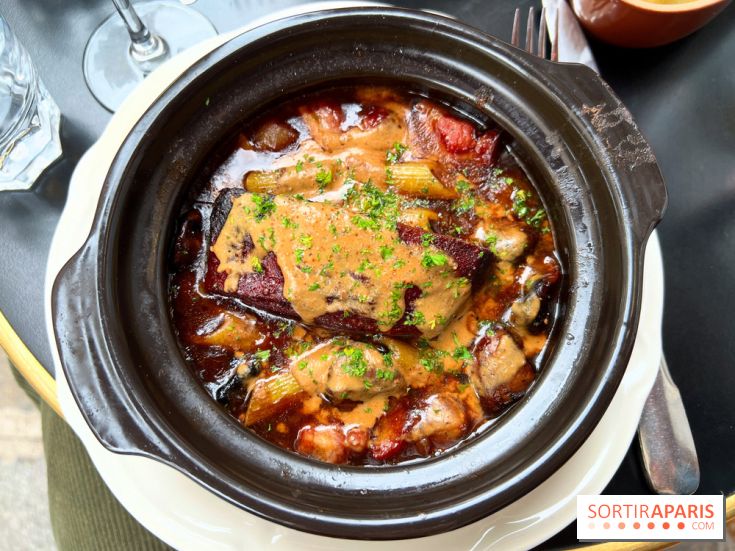 Le Cochon à l'Oreille - Paleron de boeuf confit