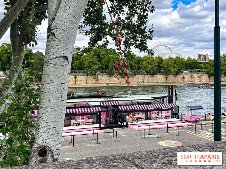 La Terrasse Parisienne : le pop up gratuit et expérientiel du géant de la beauté sur une péniche