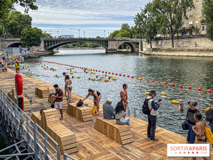 Baignade Seine Bras Marie