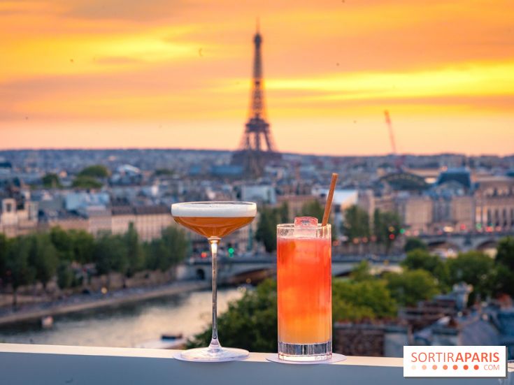 Céleste, le bar estival en rooftop du Cheval Blanc se dévoile