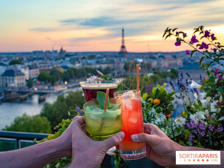 Céleste, le bar estival en rooftop du Cheval Blanc se dévoile