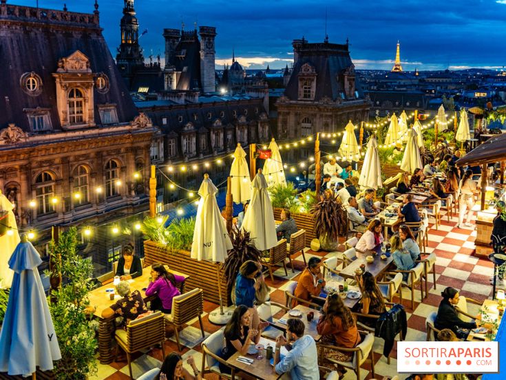 Terraza Mikuna : le rooftop du BHV Marais