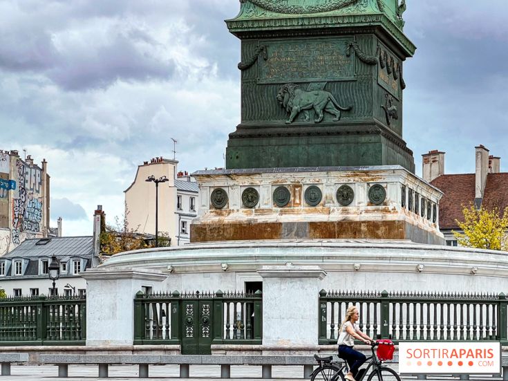 Paris Design Week 2025: une œuvre textile s'invite dans la Colonne de Juillet, place de la Bastille