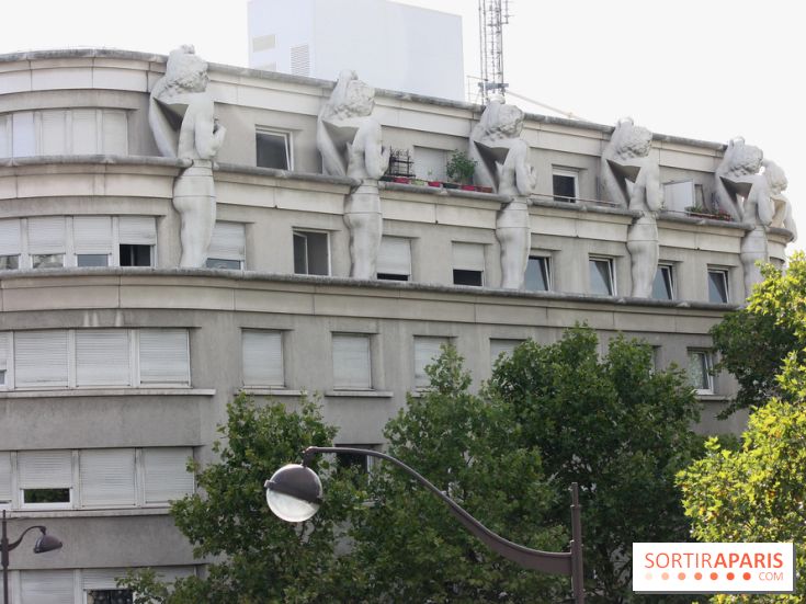 Visuels Paris - Cariatides Daumesnil