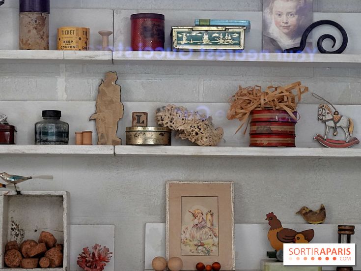 L'atelier de Joseph Cornell recréé par Wes Anderson à la galerie Gagosian