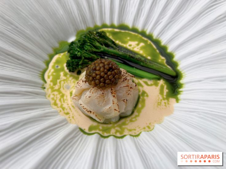 La Véranda, La Réserve Hôtel & Spa - Raviole de Saint-Jacques, caviar