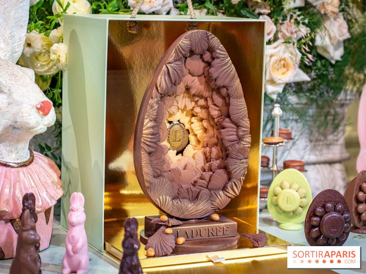 Pâques Laduree 2026 : oeufs en chocolat floral, coffrets et créations exclusives - photos - A7C04390