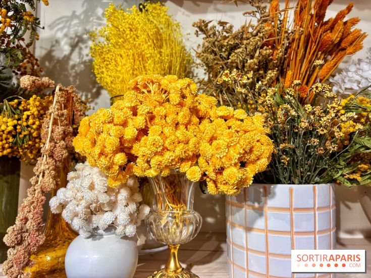 Atelier bougeoir fleurs séchées