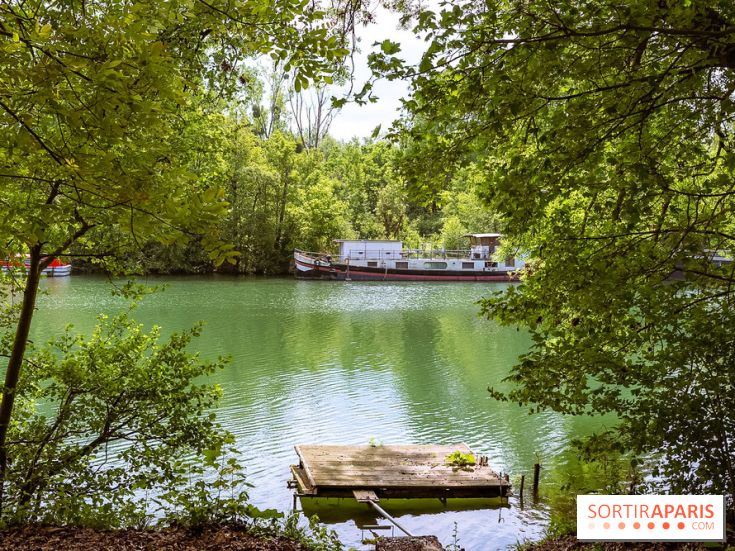 La guinguette de la pointe sauvage en bord de Marne à Vaires-sur-Marne en Seine-et-Marne