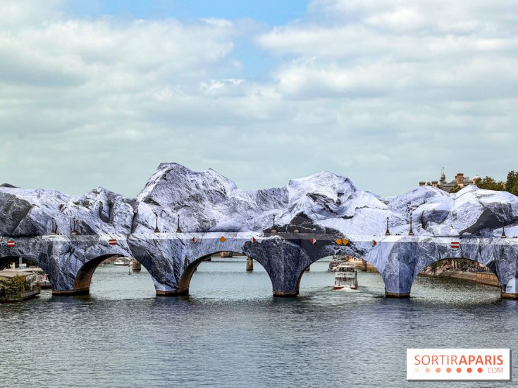 La Caverne du Pont Neuf : le montage de l’installation géante de JR démarre à Paris