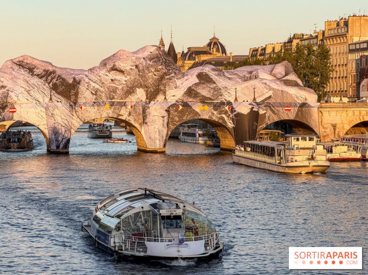 La Caverne du Pont Neuf : le montage de l’installation géante de JR démarre à Paris