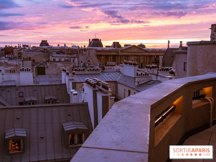 Le rooftop climatisé du Langosteria et sa terrasse à la vue sur Paris