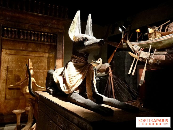 La barque funéraire de Toutânkhamon - Toutankhamon : son tombeau et ses trésors