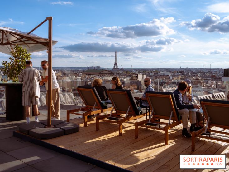 Douce-heure, la terrasse en rooftop des Galeries Lafayettes - photos