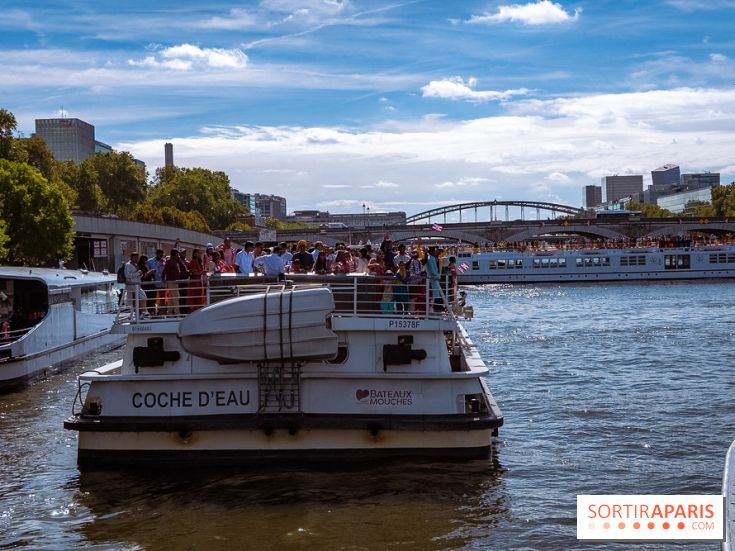 Défilé flottant sur la Seine : le Jal Yatra à Paris, les photos