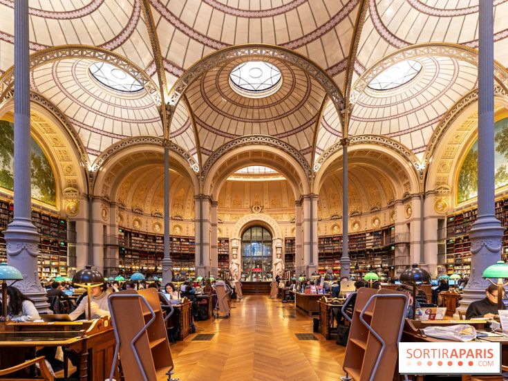 salle Labrouste, la bibliothèque de l'INHA