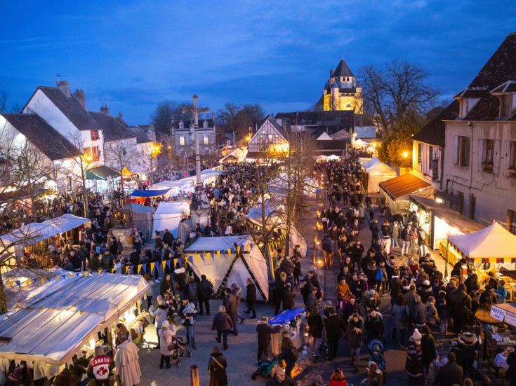 Le Marché Médiéval de Noël de Provins 2024 et les animations de fête, le programme