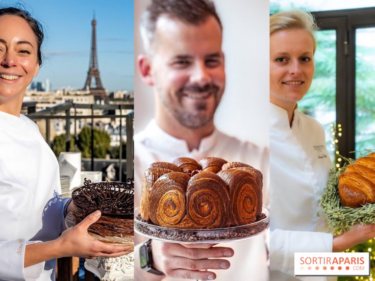 Les délicieuses galettes des rois des chefs pâtissiers à découvrir à Paris 2025