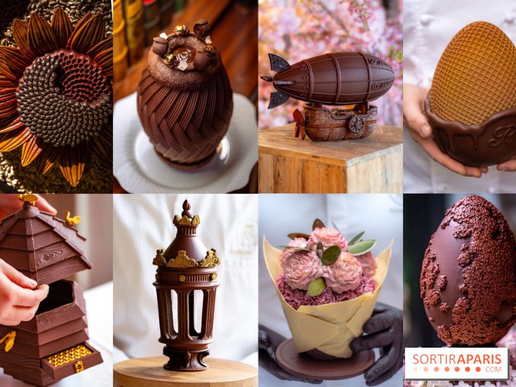 Les chocolats et oeufs de Pâques 2026 exceptionnels à Paris, la sélection de créations somptueuses