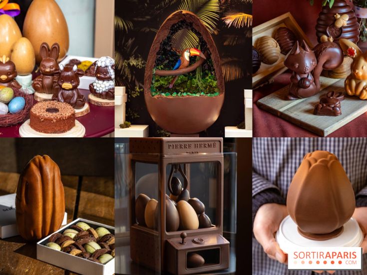 Les chocolats et oeufs de Pâques 2026 des chocolateries et pâtisseries à Paris et en Ile-de-France