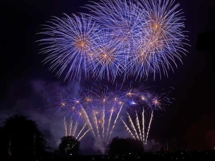 Feux d'artifice du 13 et 14 Juillet 2019 dans le Val d'Oise (95)