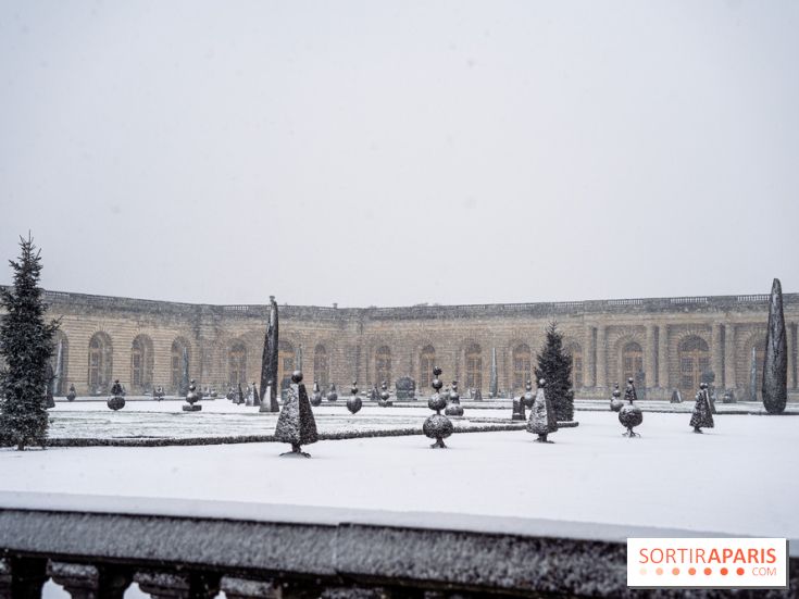 Paris sous la neige ce samedi, les photos