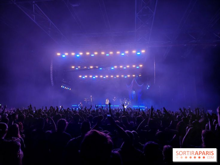 Gracie Abrams in concert at the Accor Arena, Paris, February 2025