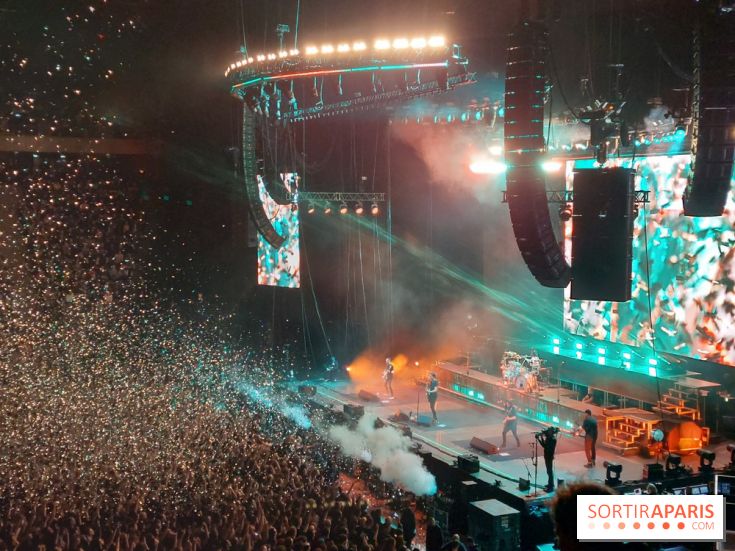 Gracie Abrams en concert à l’Accor Arena de Paris en février 2025