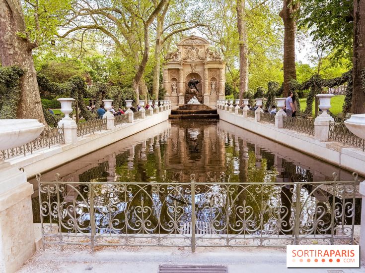 La fontaine Médicis au Jardin du Luxembourg