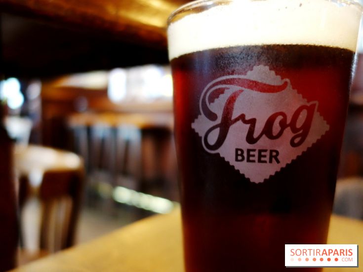 Burger et bière d'hiver chez FrogPubs