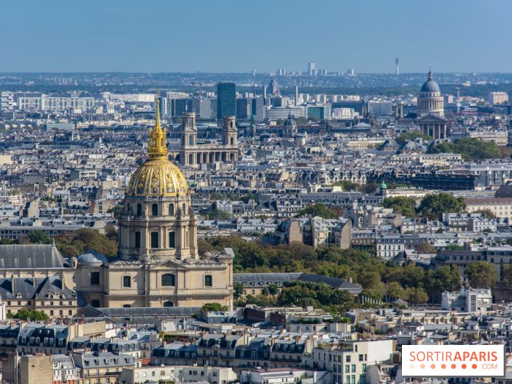 Visuel Paris hauteur, vue d'en haut