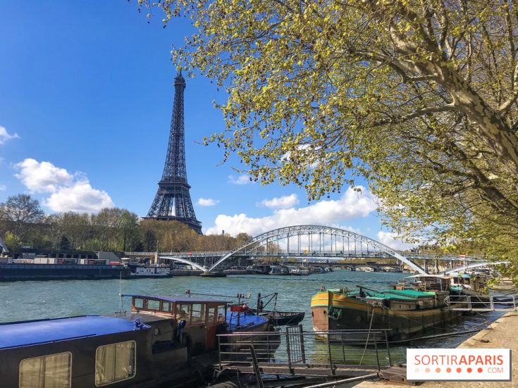 Visuel Paris, Tour Eiffel printemps