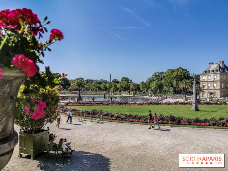 Visuel Paris jardin du luxembourg