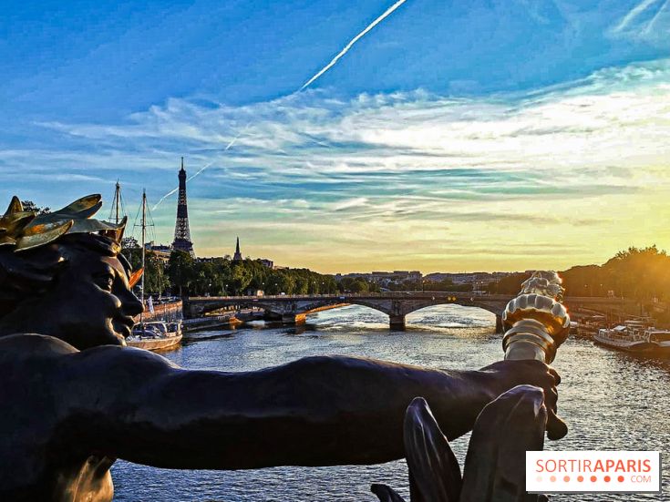 Visuel Paris Seine pont Alexandre III