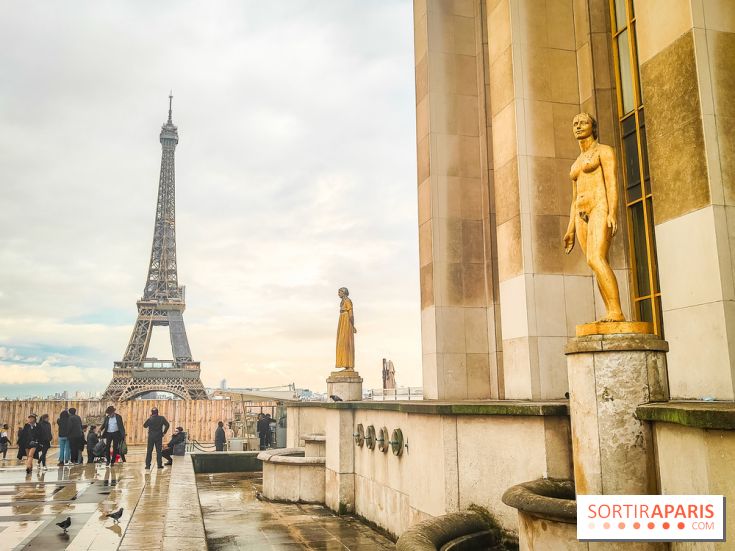 Visuel Paris Tour Eiffel Trocadéro jour