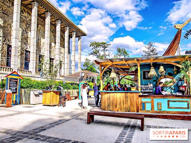 Poisson Lune : la terrasse éphémère sur le Parvis du Palais de la Porte Dorée