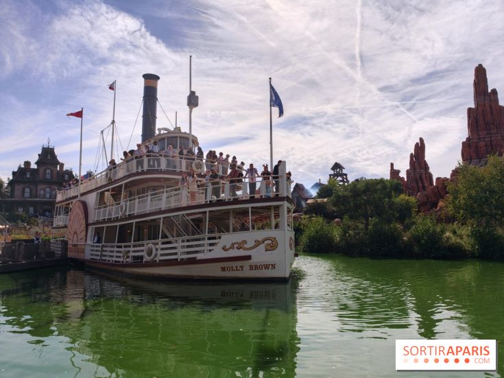 Visuels Disneyland Paris - Thunder Mesa Riverboat Landing bateau croisière
