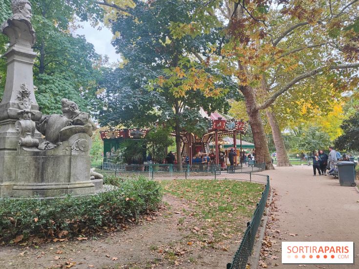 Visuels Parc Monceau à Paris 8e arrondissement  - automne