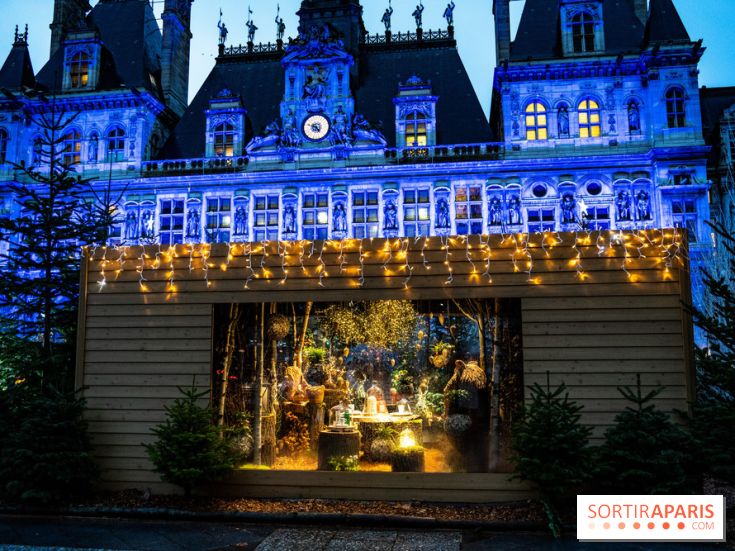 Photos : Village et illuminations de Noël de l'Hôtel de Ville 2020