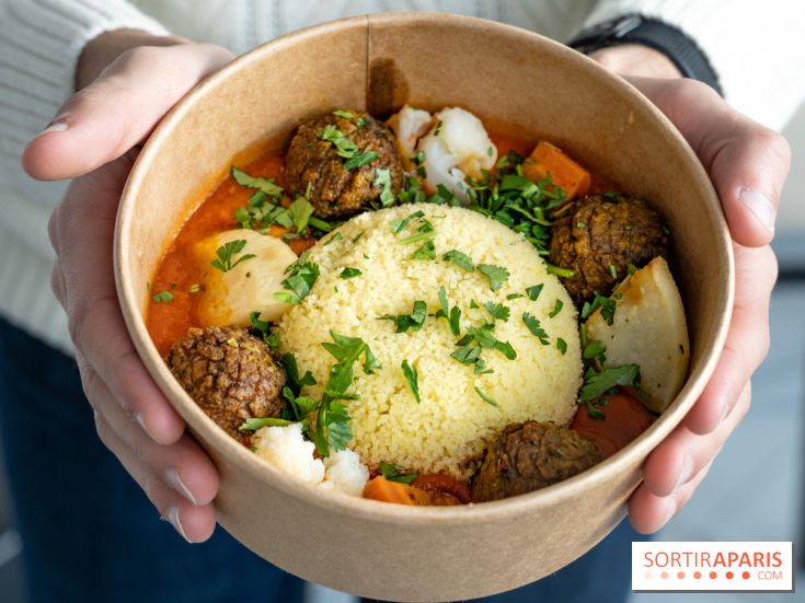 Photos : Flower Food, cantine végétarienne et vegan