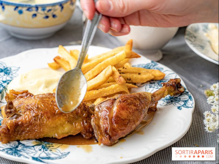 Menu volaille et truffe du Coq Rico, les photos